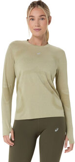 ASICS Road Seamless Longsleeve Dames groen