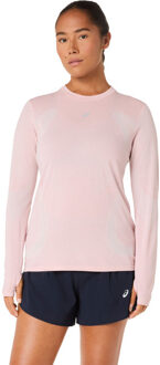 ASICS Road Seamless Longsleeve Dames roze