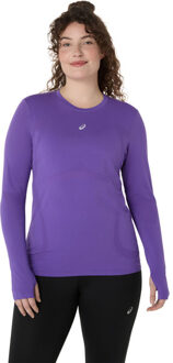 ASICS Road Seamless Longsleeve T-Shirt Dames paars - XS