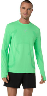 ASICS Road Seamless Longsleeve T-Shirt Heren groen
