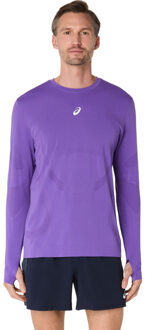 ASICS Road Seamless Longsleeve T-Shirt Heren paars