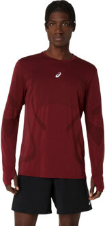 ASICS Road Seamless Longsleeve T-Shirt Heren rood - 2XL