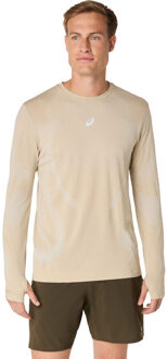 ASICS Road Seamless Longsleeve T-Shirt Heren wit