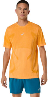ASICS Road Seamless T-Shirt Heren oranje