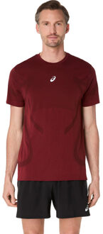 ASICS Road Seamless T-Shirt Heren rood - XL