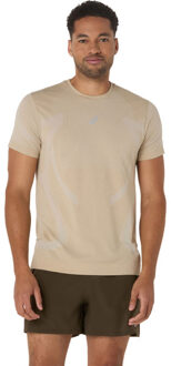 ASICS Road Seamless T-Shirt Heren wit - M