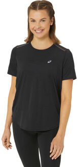 ASICS Road SS Shirt Dames zwart