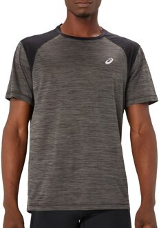 ASICS Road SS Shirt Heren zwart - L