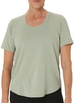 ASICS Road SS V-neck Shirt Dames lichtgroen - XL