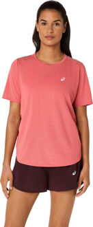 ASICS Road T-Shirt Dames roze - L