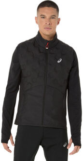 ASICS Road Winter Gilet Heren zwart/zwart - S