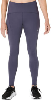 ASICS Road Winter High Waist Hardlooplegging Dames-Blaugrau - L