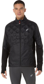 ASICS Road Winter Jack Heren zwart/zwart - XL