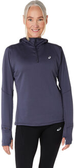 ASICS Road Winter Longsleeve Hoodie Dames paars - S