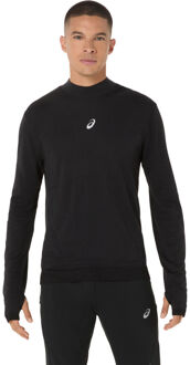 ASICS Road Winter Seamless Hardloopshirt Heren-zwart - S,L
