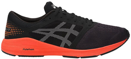 ASICS RoadHawk FF - Hardloopschoen - Mannen - Zwart/Oranje - maat 43.5