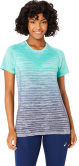 ASICS Seamless T-Shirt Dames grijs - XS