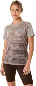 ASICS Seamless T-Shirt Dames grijs