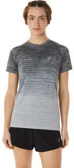 ASICS Seamless T-Shirt Dames wit/grijs - L