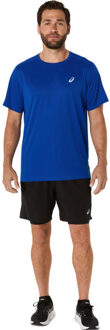 ASICS Shirt Short 2in1 Set Heren blauw