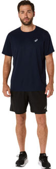 ASICS Shirt Short 2in1 Set Heren groen