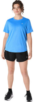 ASICS Shirt Short Set Dames blauw
