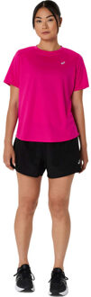 ASICS Shirt Short Set Dames roze