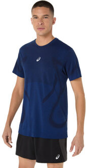 ASICS Shirt Short Set Heren navy