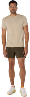 ASICS Shirt Short Set Heren wit