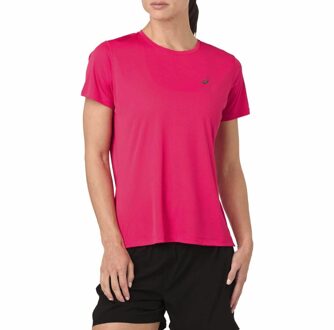 ASICS Silver SS  Sportshirt - Maat S  - Vrouwen - roze