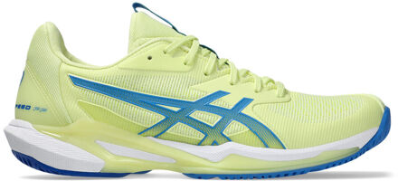 ASICS Solution Speed FF 3 AC Tennisschoenen Dames-Limoen,Blauw - 35.5