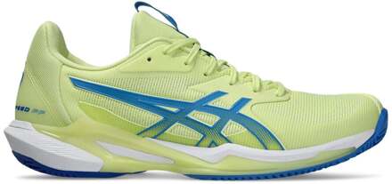 ASICS Solution Speed FF 3 Clay Tennisschoenen Dames-Limoen,Blauw - 37.5
