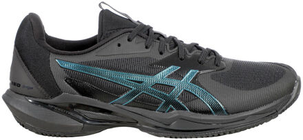 ASICS Solution Speed FF 3 Night Energy Tennisschoenen Heren-Zwart,Blauw - 40.5