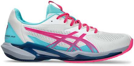 ASICS Solution Speed FF 3 Padel Schoen Heren-Wit,Pink - 40.5