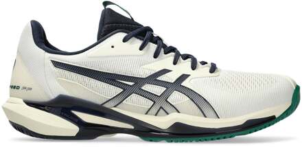 ASICS Solution Speed FF 3 Tennisschoenen Heren-Crème,Donkerblauw - 40,40.5,41.5,42,42.5,43.5,44,44.5,45,46,46.5,47,48,49,50.5