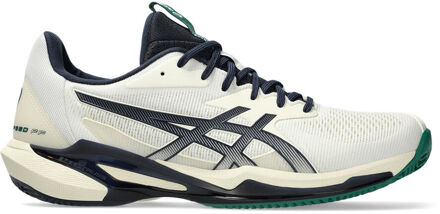 ASICS Solution Speed FF 3 Tennisschoenen Heren-Crème,Donkerblauw - 49