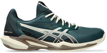ASICS Solution Speed FF 3 Tennisschoenen Heren-Groen,Beige - 39