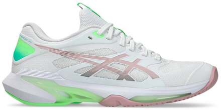 ASICS Solution Speed FF 4 Allcourt schoen Dames-wit, roze - 42.5