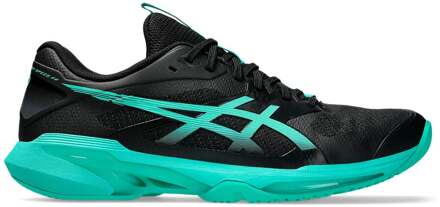 ASICS Solution Speed FF 4 Allcourt schoen Heren-zwart, turkoois - 49