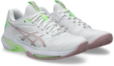 ASICS solution speed ff 4 clay tennisschoenen gravel dames - Wit - 40