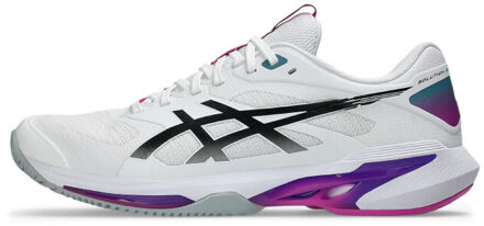 ASICS solution speed ff 4 clay tennisschoenen gravel heren - Wit - 44,5