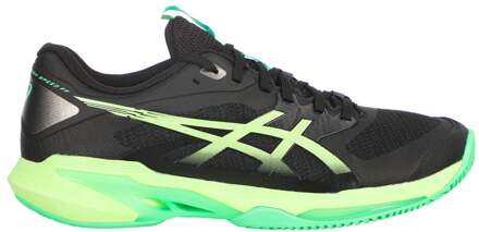 ASICS SOLUTION SPEED FF 4 CLAY Tennisschoenen Heren-zwart, neongroen - 48