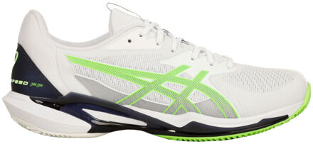 ASICS Solution Speed FF3 Tennisschoenen Heren-Wit,Neongroen - 39,39.5,40,40.5,42,42.5,43.5,44,44.5,46,46.5,47,48,49