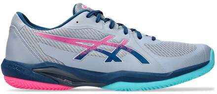 ASICS Solution Swift FF 2 Padel Schoen Heren-Blaugrau,Petrolblauw - 39.5
