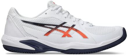 ASICS Solution Swift FF 2 Tennisschoenen Heren-Wit,Oranje - 41.5