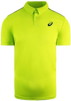 ASICS Speler Heren Groen Tennis Poloshirt - maat S