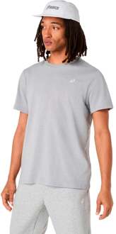 ASICS Spiral Embroidery Hardloopshirt Heren-grijs - M