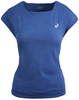 ASICS Tennis Dames Blauw T-Shirt - L
