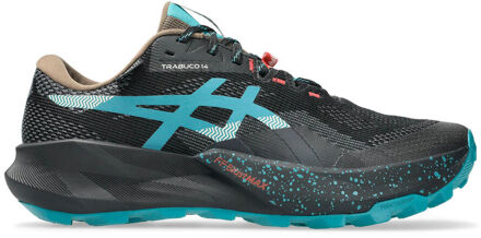 ASICS Trabuco 14 GTX Trailschoen Heren-zwart, groen - 41.5,42,42.5,43.5,44,44.5,45,46,46.5,47,48