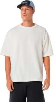 ASICS Track Club Heritage Relaxed Hardloopshirt Unisex-beige - S,M,L,XL,XXL,3XL